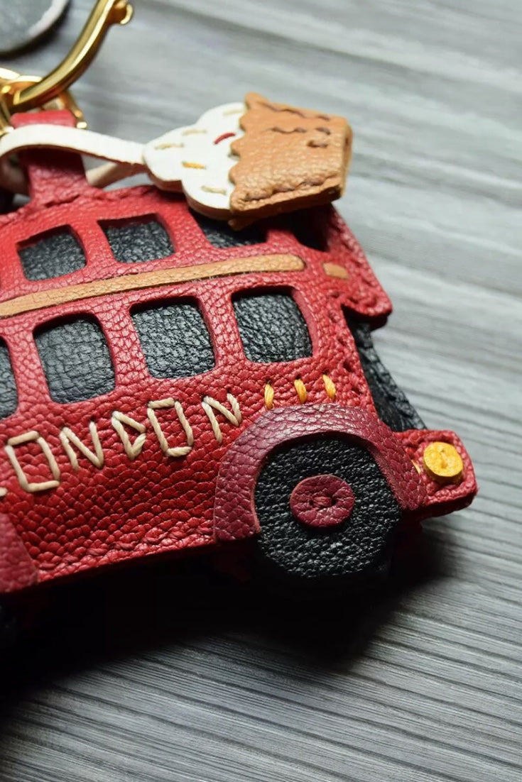 LONDON BUS BAG CHARM