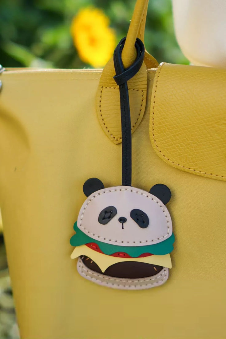 HAMBURGER BAG CHARM