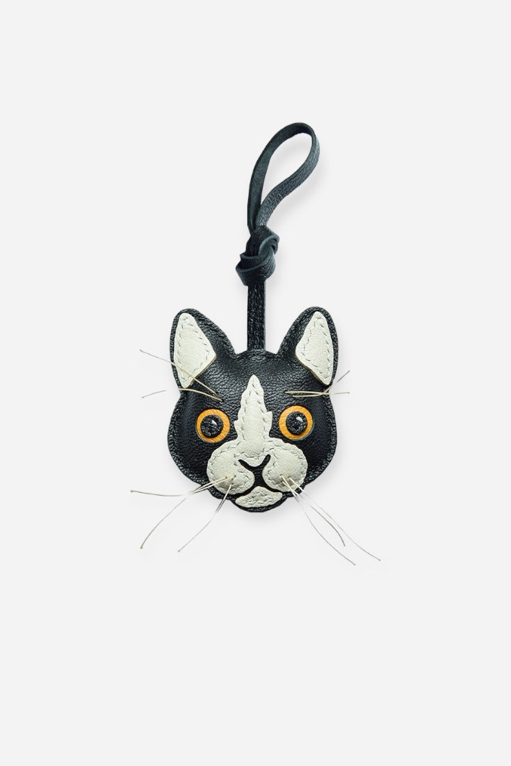 BLACK CAT BAG CHARM