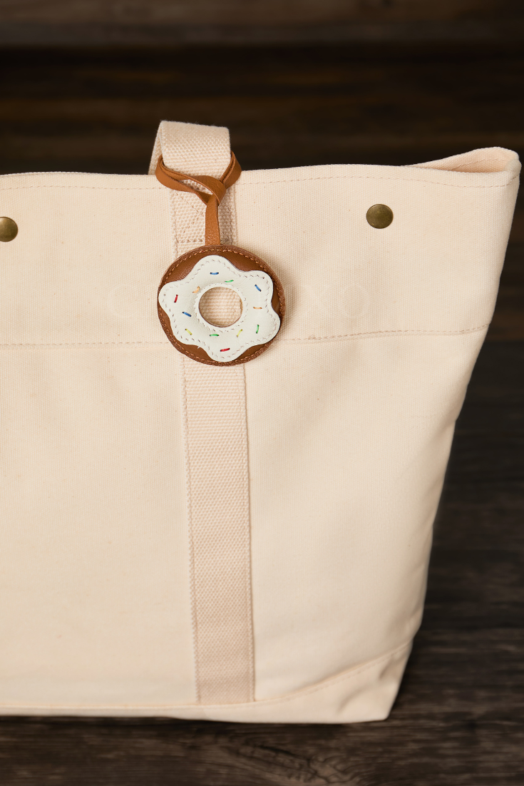 DONUT BAG CHARM