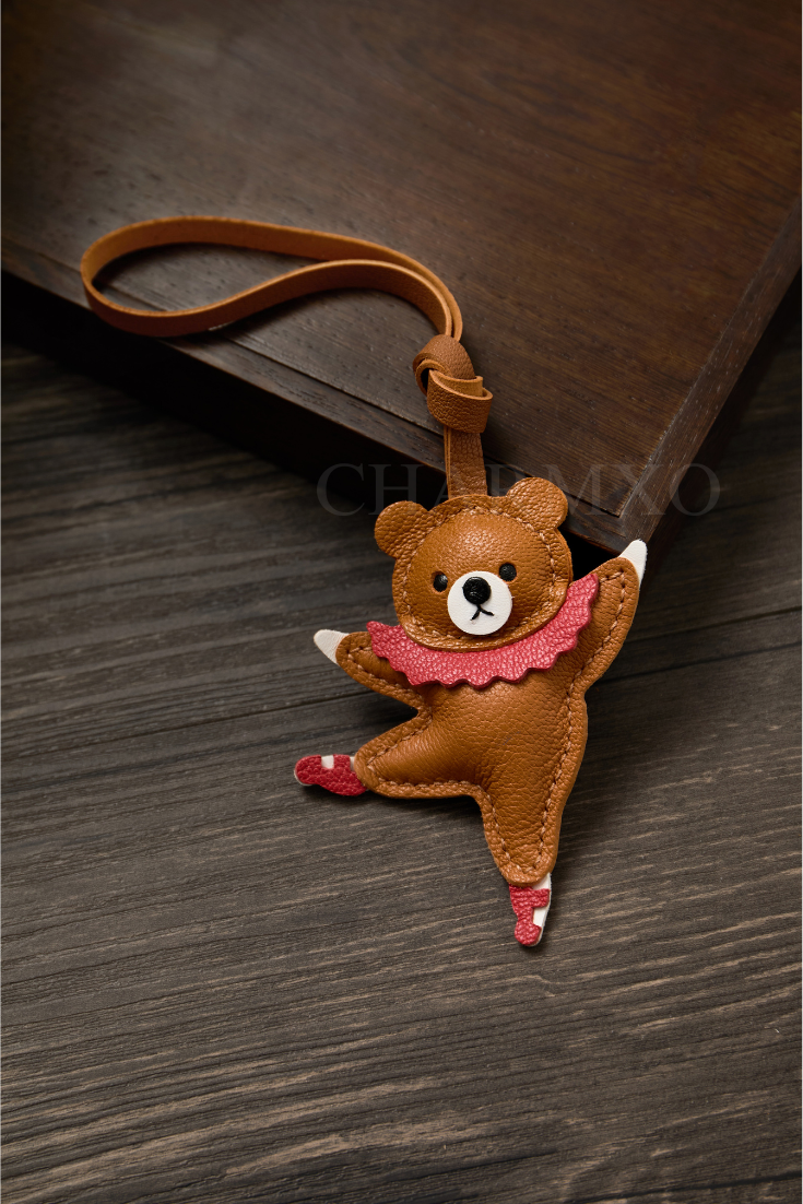 BALLET BEAR BAG CHARM