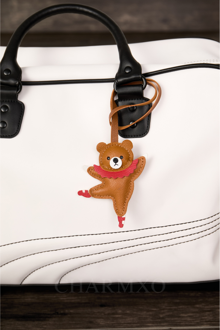 BALLET BEAR BAG CHARM