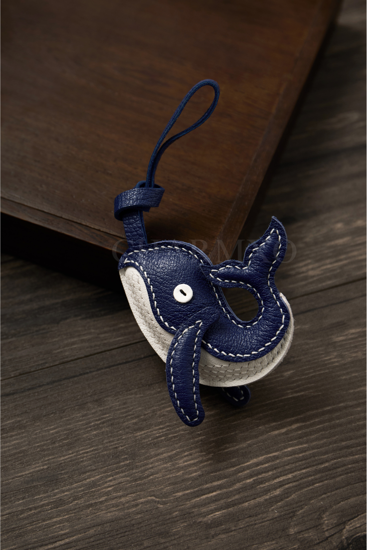 WHALE BAG CHARM