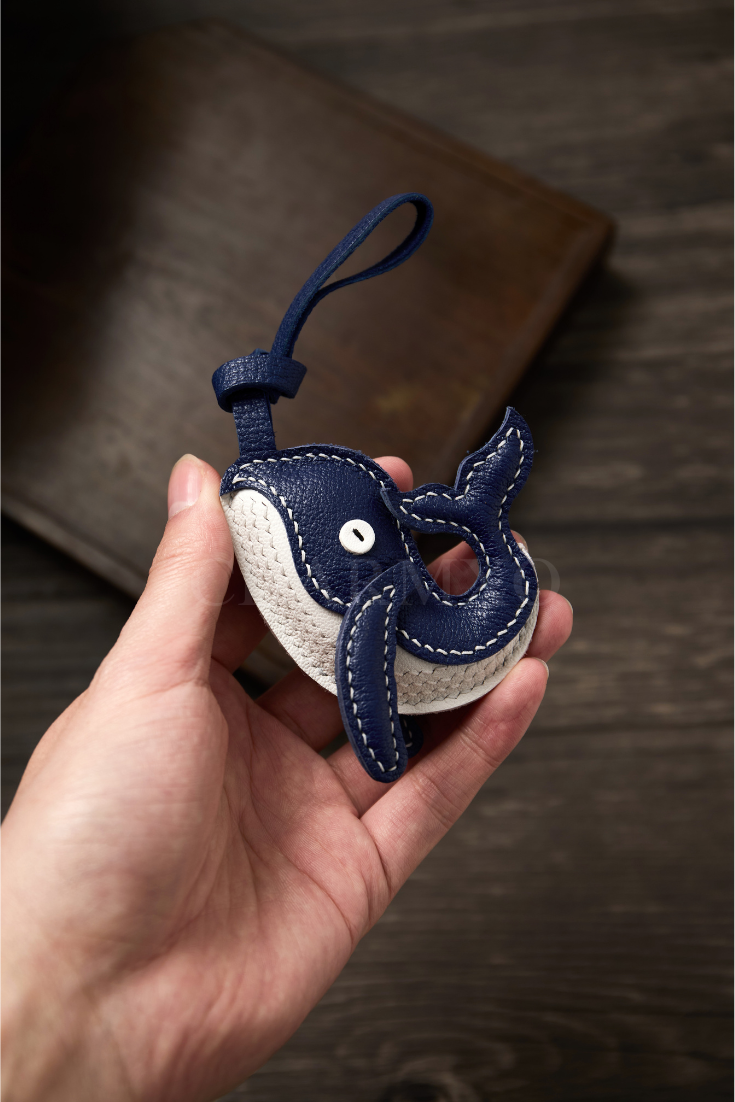 WHALE BAG CHARM