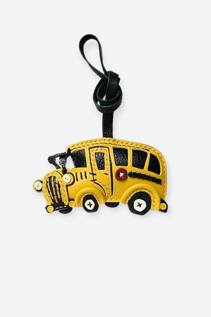 SCHOOL BUS BAG CHARM