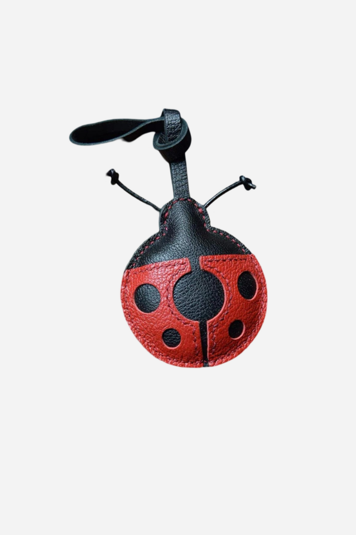 LADY BUG BAG CHARM