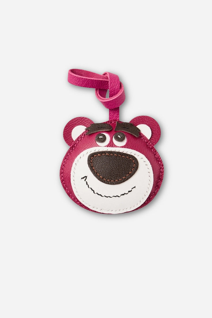 PINK BEAR BAG CHARM