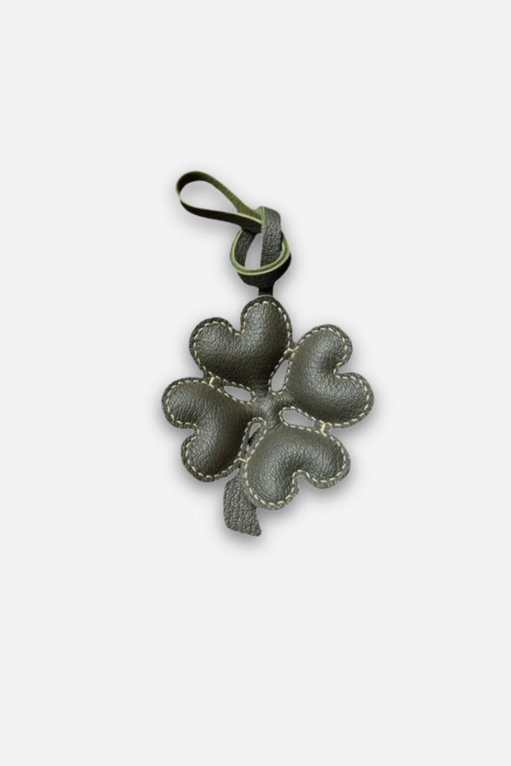 FOUR LEAF CLOVER BAG CHARM