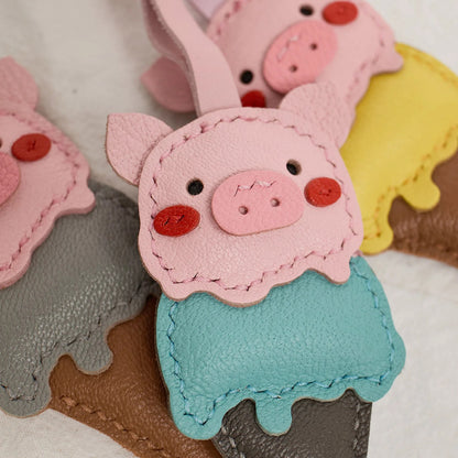 PIG ICE CREAM BAG CHARM
